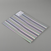 High end gold and silver card laser holographic cardboard